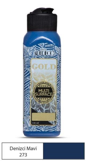 Multi Surface Akrilik Boya 140 ml Denizci Mavi 273