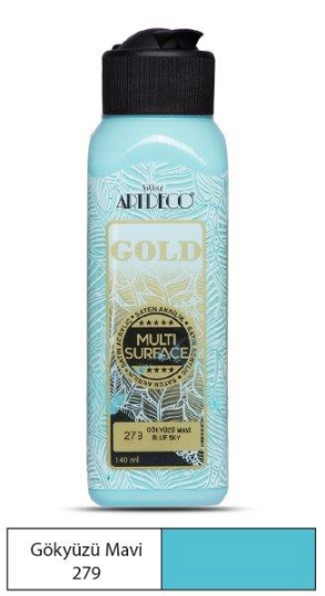Multi Surface Akrilik Boya 140 ml Gökyüzü Mavi 279