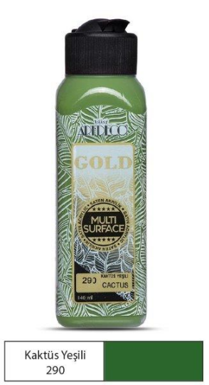 Multi Surface Akrilik Boya 140 ml Kaktüs Yeşili 290