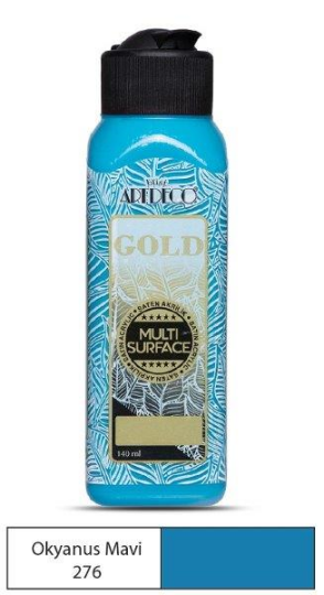 Multi Surface Akrilik Boya 140 ml Okyanus Mavi 276
