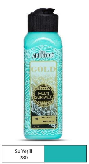 Multi Surface Akrilik Boya 140 ml Su Yeşili 280