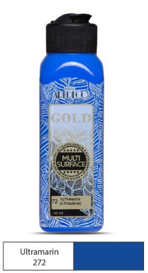 Multi Surface Akrilik Boya 140 ml Ultramarin 272