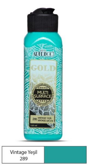 Multi Surface Akrilik Boya 140 ml Vintage Yeşil 289