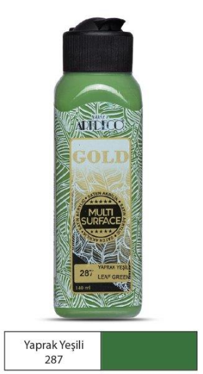 Multi Surface Akrilik Boya 140 ml Yaprak Yeşili 287