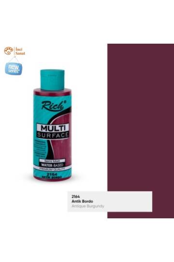 Multi Surface Antik Bordo N2164 Her Yüzey Akrilik Boya (Cam,Ahşap,Tuval,Seramik,Plastik) 120cc