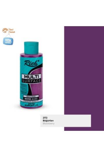 Multi Surface Böğürtlen N2172 Her Yüzey Akrilik Boya (Cam,Ahşap,Tuval,Seramik,Plastik,Duvar) 120cc