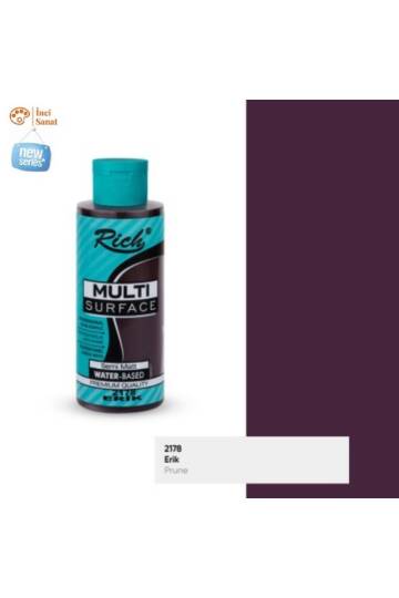 Multi Surface Erik N2178 Her Yüzey Akrilik Boya (Cam,Ahşap,Tuval,Seramik,Plastik,Duvar) 120cc