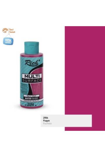 Multi Surface Fuşya N2154 Her Yüzey Akrilik Boya (Cam,Ahşap,Tuval,Seramik,Plastik,Duvar) 120cc