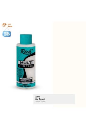 Multi Surface Kar Tanesi N2298 Her Yüzey Akrilik Boya (Cam,Ahşap,Tuval,Seramik,Plastik) 120cc