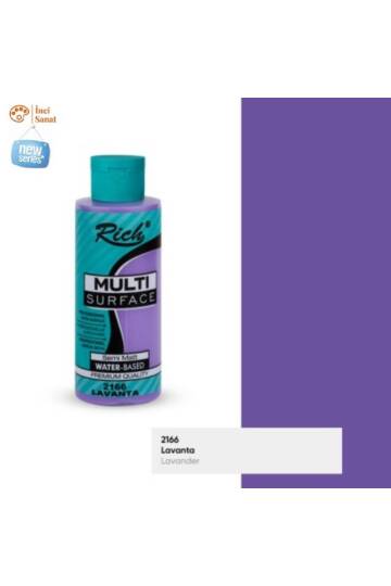 Multi Surface Lavanta N2166 Her Yüzey Akrilik Boya (Cam,Ahşap,Tuval,Seramik,Plastik,Duvar) 120cc