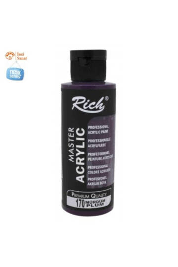 Mürdüm Boya Akrilik 120cc Master N170 Yoğun Pigment ve Üstüm Kapatıcılık
