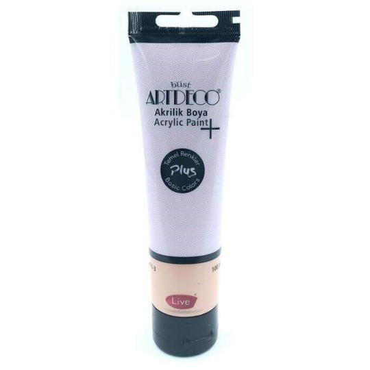 Plus Akrilik Boya 100 ml Tüp Açık Mor 435