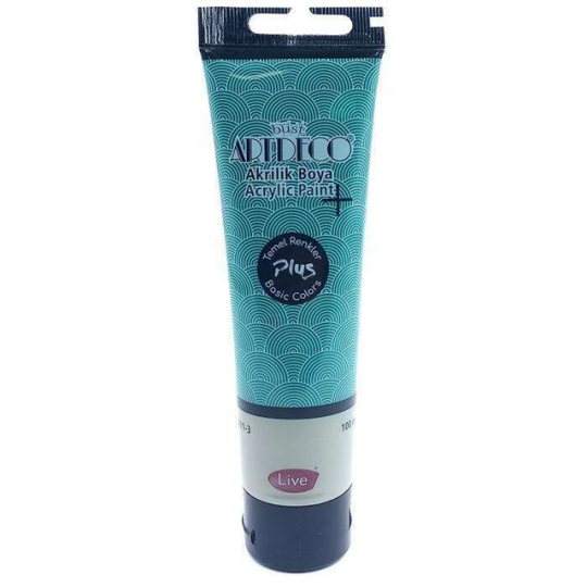 Plus Akrilik Boya 100 ml Tüp Derin Yeşil 465