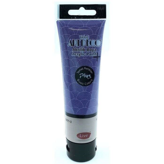 Plus Akrilik Boya 100 ml Tüp Mor 437