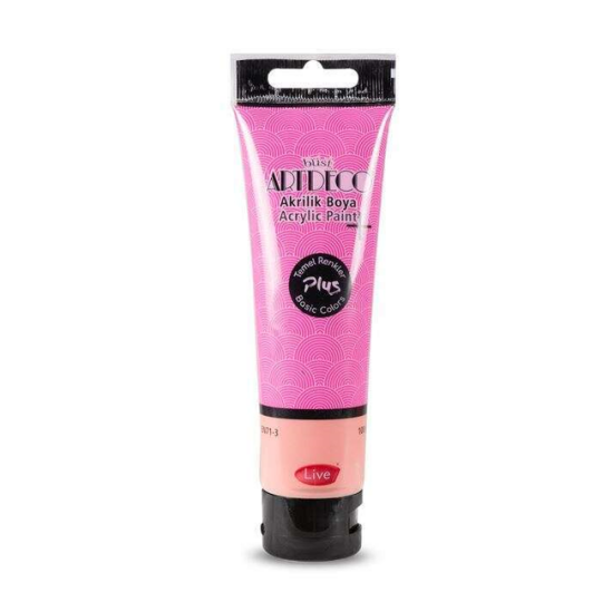 Plus Akrilik Boya 100 ml Tüp Pembe 430