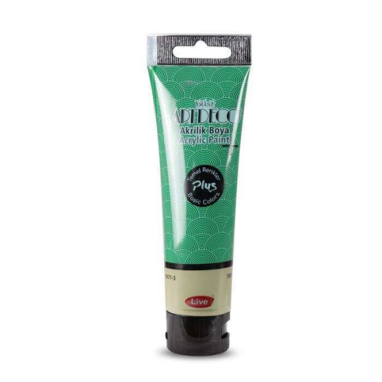 Plus Akrilik Boya 100 ml Tüp Sap Yeşili 468