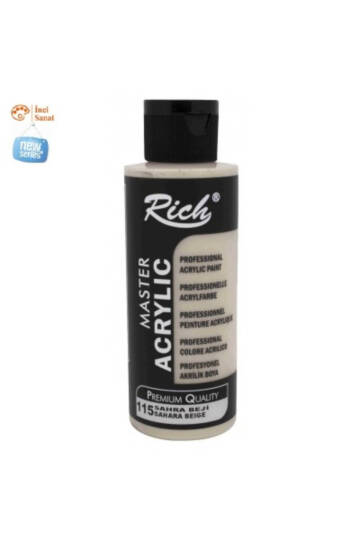 Sahra Beji Boya Akrilik 120cc Master N115 Yoğun Pigment ve Üstüm Kapatıcılık