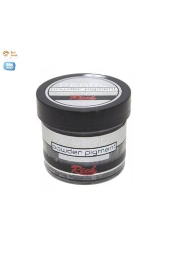Sedef Toz Pigment Siyah Powder Pigment  Pearl 60cc