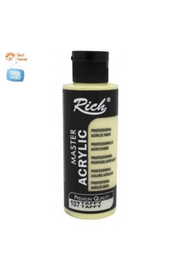 Taffy Boya Akrilik 120cc Master N107 Yoğun Pigment ve Üstüm Kapatıcılık