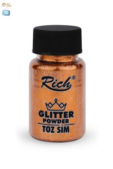Toz Sim Glitter Powder Bakır Bronz 50cc