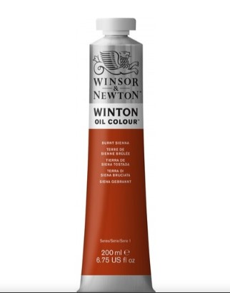 Winton 200 ml Yağlı Boya Burnt Sienna 074