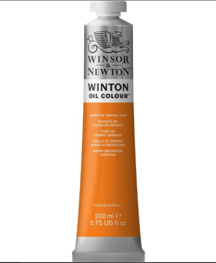 Winton 200 ml Yağlı Boya Cadmium Orange Hue 090
