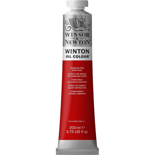 Winton 200 ml Yağlı Boya Cadmium Red Deep Hue 098