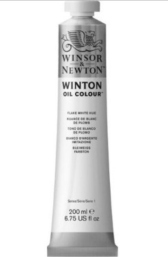 Winton 200 ml Yağlı Boya Flake White 245