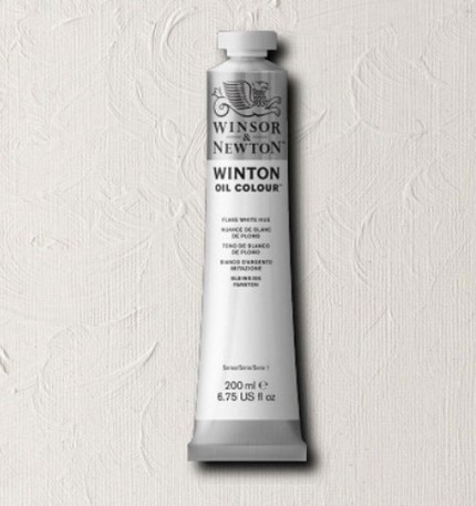 Winton 200 ml Yağlı Boya Flake White Hue 073