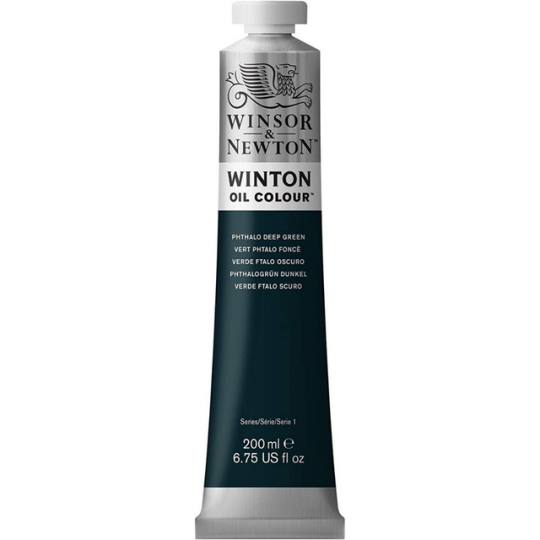 Winton Yağlı Boya 200 ml Phthalo Deep Green 048