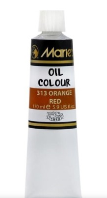 Yağlı Boya - Orange Red 313 170 ml Yağlı Boya