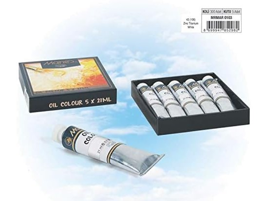 Yağlı Boya - Titanium White (106) 21 ml Yağlı Boya
